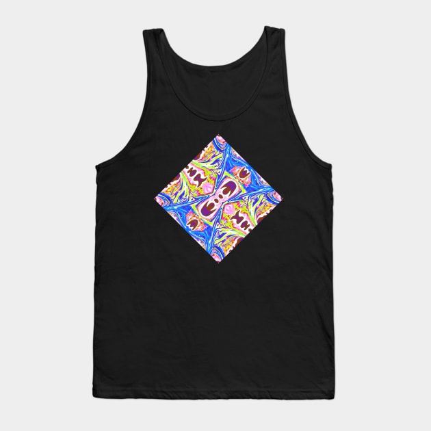 Pattern 01D02, transparent background Tank Top by kensor